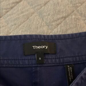 Theory Women’s Deep Blue Pants